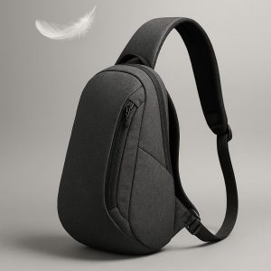 Featherweight Sling Backpack - Ultra Light & Ergonomic, Perfect for Commuters
