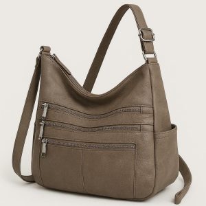 Hobo Crossbody Bag for Women - Slouchy & Chic with Multiple Compartments