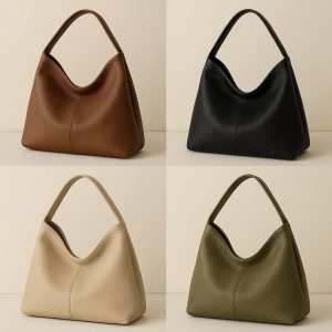 Women's Hobo Shoulder Bags - Soft & roomy for Work or Weekend Trips